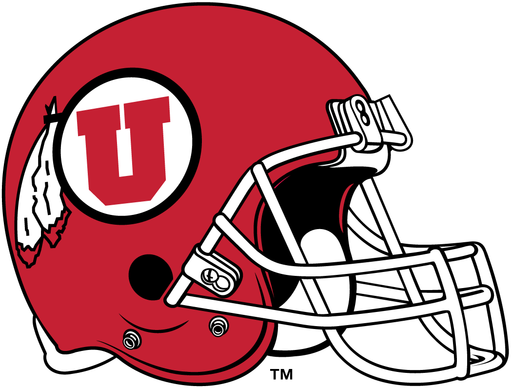 Utah Utes 1999-Pres Helmet Logo diy iron on heat transfer